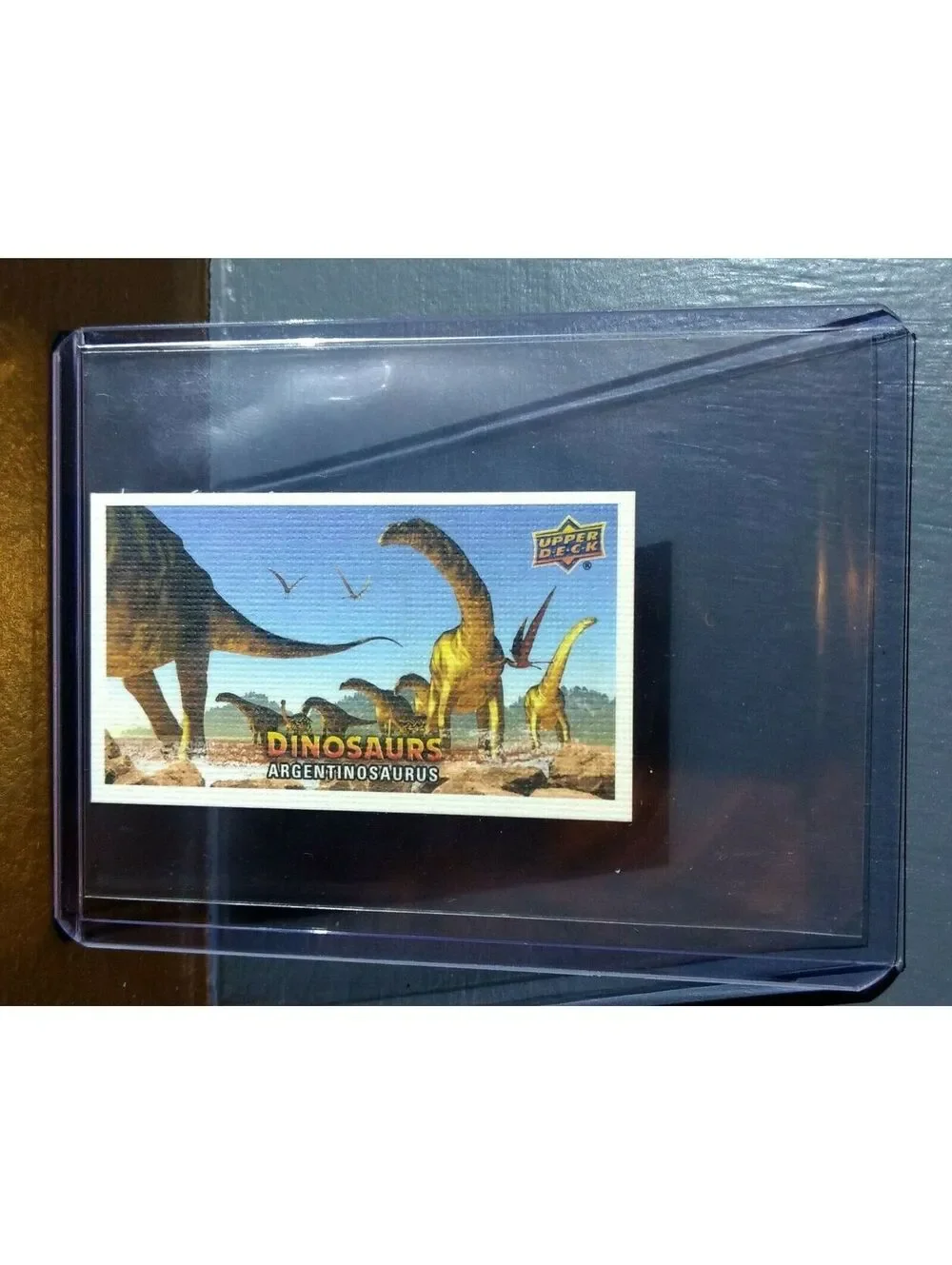 2015 Upper Deck Dinosaurs Canvas Mini Argentinosaurus #2 Trading Card